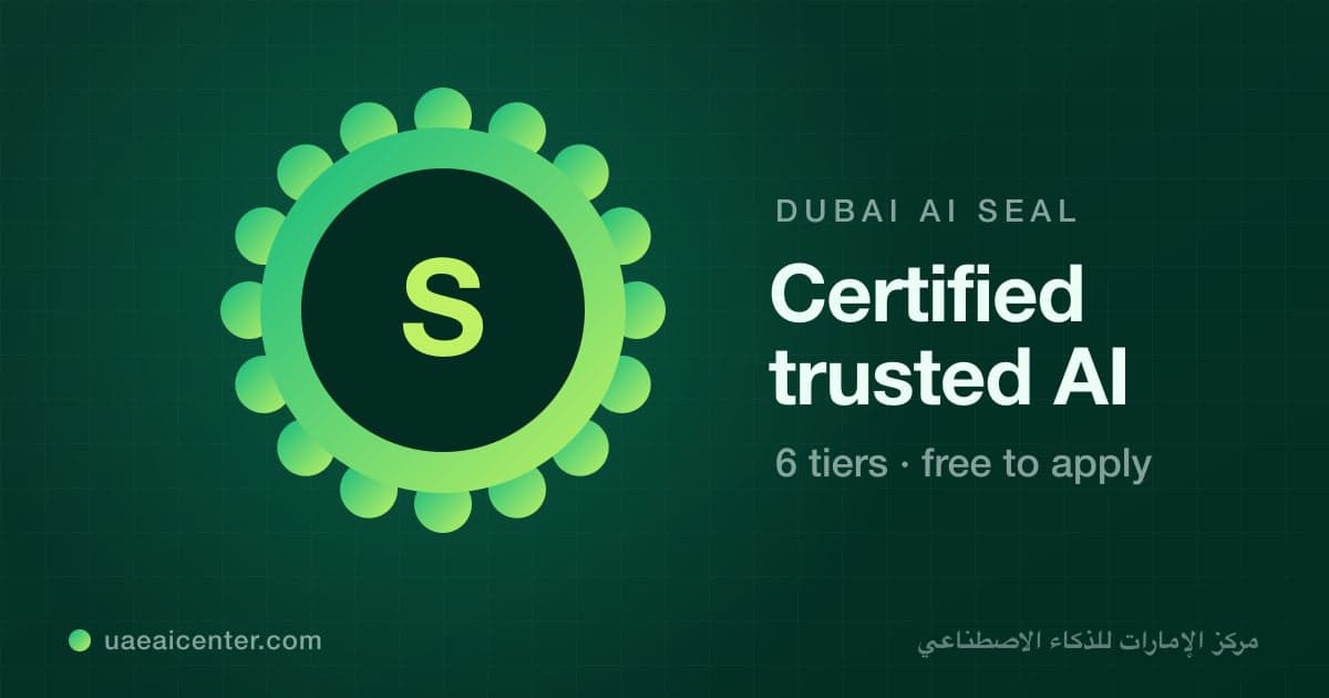 Dubai AI Seal and AI License: What Companies Need in 2026