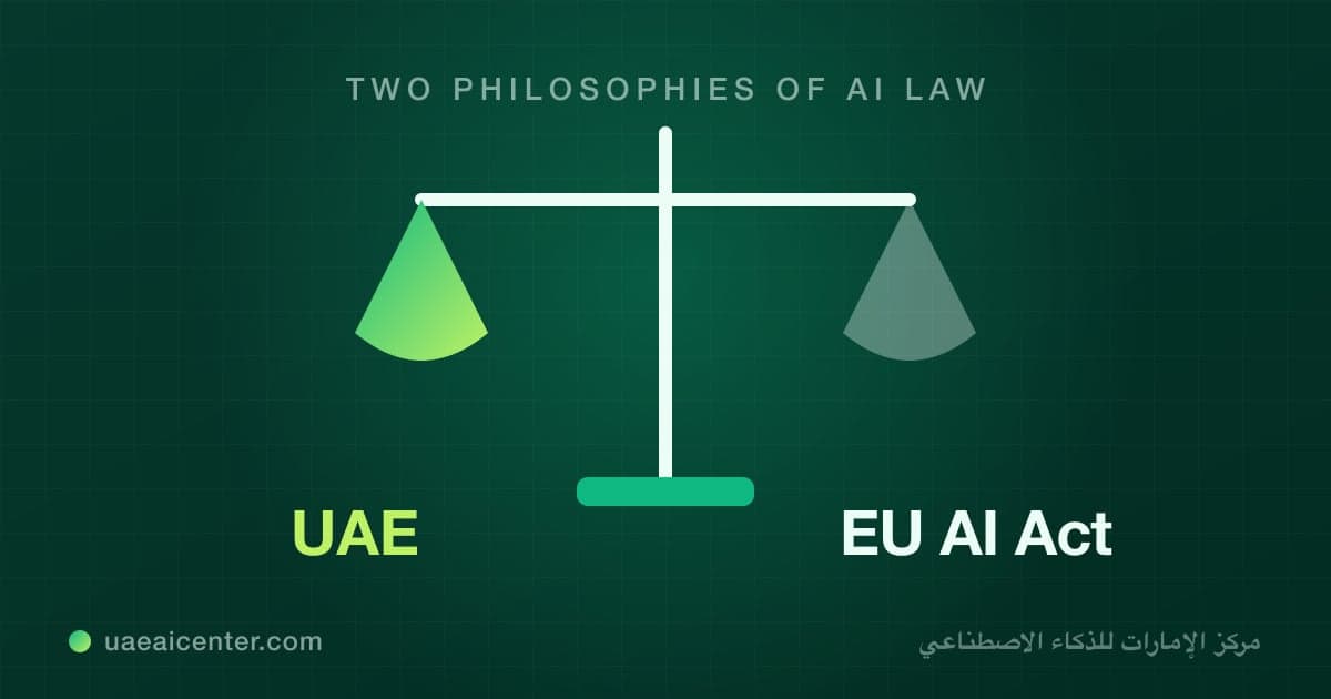 UAE AI Regulation vs the EU AI Act: A 2026 Comparison